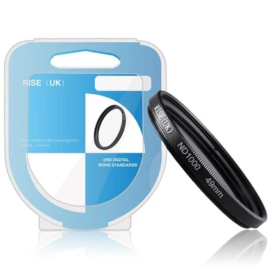 49mm ND1000 Filter Neutral Density ND 1000 49mm 10 Optical Glass for Camera - Image 1 of 4