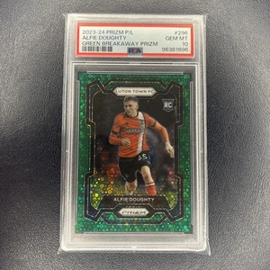 Panini Prizm 2023-24 Premier League Alfie Doughty /5 Green Breakaway Luton - Picture 1 of 2