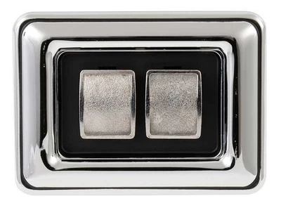 1977-78 Chrysler Dodge Plymouth; Power Window Switch; 2 Button; with Convex - Image 1 of 4