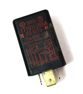 Relé de bujía incandescente VW Jetta Rabbit Pickup MK1 diésel - genuino - 171 911 261 A - Imagen 1 de 3