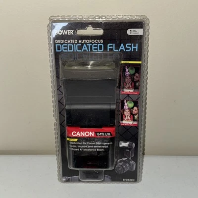 Bower ~ SFD630C ~ Autofocus Dedicated Flash for Canon E-TTL I/II ~ DSLR Camera - Image 1 of 3