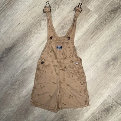 Комбинезон OshKosh B'gosh коричневый динозавр пальмы AOP молодежный детский размер 2T - Изображение 1 из 4