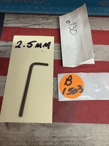 RC INBUSSCHLÜSSEL 2,5mm Schraubenschlüssel / Werkzeug / 2tlg. - Bild 1 von 5