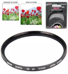 Bower 105mm DHD UV Filter for Sigma 150-600mm F5-6.3 DG OS HSM (Sports) Lens - Picture 1 of 3