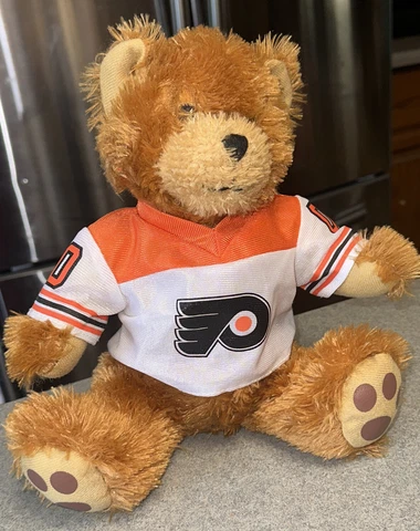 2011 PHILADELPHIA FLYERS  NHL Hockey TEDDY BEAR 6" Plush STUFFED ANIMAL Toy Cover