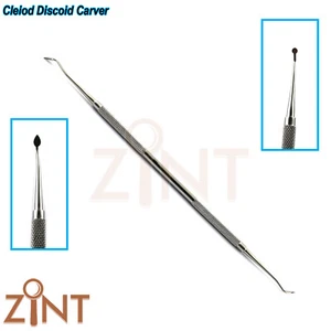 Discoide dental tallador cleoides espátula compuesto amalgama tallador dental restaurador - Imagen 1 de 3