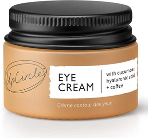 UpCircle Eye Cream With Coffee And Hyaluronic Acid 15ml - For Dark Circles, Puff