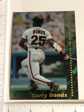 Barry Bonds 1994 Stadium Club Team Finest #2, Giants