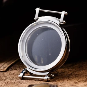 Watch Case Stainless Steel 48/15mm Marriage Movement - Picture 1 of 3