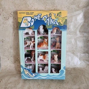 KeepSake Miniatures Dogs Figurines Bone China Original Hannah Barbera Box Set 12 - Picture 1 of 24