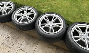 Porsche 997 996 993 Felgen 8+10,5 X 18 Wheel Rim Set Carrera S Winter Pirelli - Bild 1 von 20