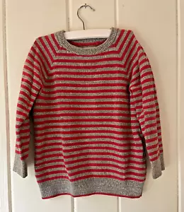 Vintage Boden Boys Kids Sweater 5-6 Striped - Picture 1 of 3