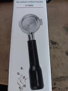 Coffee Handle Bottomless 51mm With Wooden Handle NIB Free Shipping B45 - Picture 1 of 1
