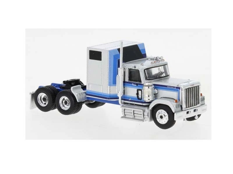 BREKINA 85775 H0 GMC Genera, argento metallizzato/blu, 1980 - Immagine 1 di 1