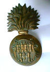 Victorian Royal Dublin Fusiliers Pagri Glengarry Badge All Brass 2 Lugs Antique