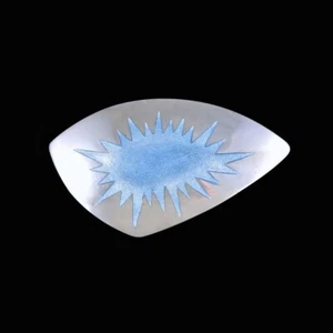 B. Margossian - Copenhagen. Sterling Silver Brooch with Enamel. 1960s - Picture 1 of 2