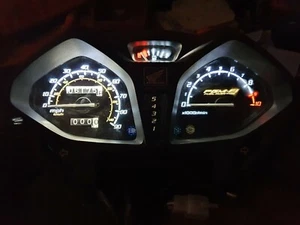 HONDA CB125F GLR 2015-2019 WHITE  led clock upgrade kit lightenUPgrade - Picture 1 of 5