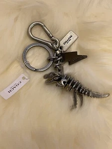 COACH REXY T-Rex Keychain Bag Charm  NWT! - Picture 1 of 9