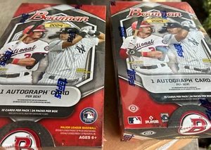 2024 Bowman Baseball 2 Box LOT - 2 factory sealed HOBBY Boxes (clean, dent free) - Picture 1 of 3