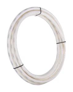 SharkBite U870W25 White Polyethylene PEX Pipe Tube 3/4 Dia. in. x 25 L ft. - Picture 1 of 1