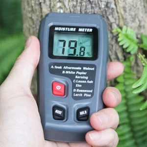 NUEVO medidor de humedad de madera medidor de humedad - medidor de humedad LCD probador de vapor - Imagen 1 de 9