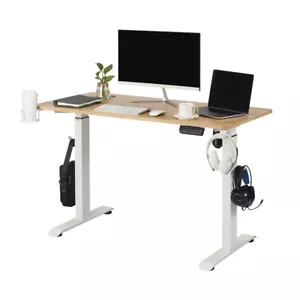 Makika Electric Standing Desk Height Adjustable 4 Memory Function Home Office - Imagen 1 de 9