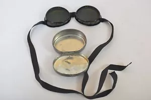 Gafas de nieve originales del ejército suizo cazador de montaña con estuche 2. Modelo WK - Imagen 1 de 2