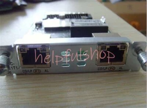 Cisco HWIC-2CE1T1-PRI 2 Port Channelized T1/E1 and ISDN PRI WAN Interface Card - Afbeelding 1 van 1