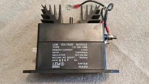 LEM LV 100-1200 VOLTAGE MODULE - Picture 1 of 4
