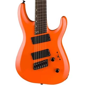 Jackson Pro Plus Series DK Modern HT7 MS 7-String Guitar - Satin Orange Crush - Picture 1 of 6