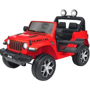 Jeep Wrangler Rubicon Rossa Auto Elettrica12 Volt con Radiocomando - Foto 1 di 1