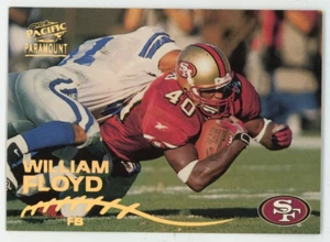 1998 Pacific Paramount William Floyd Football #206 - Bild 1 von 2