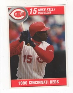 1996 KAHN'S CINCINNATI REDS BASEBALL #15 MIKE KELLY - Picture 1 of 8