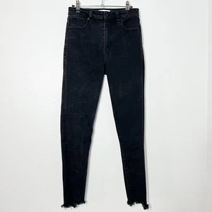 Abercrombie Fitch Jeans Damen 6 schwarz The Super Skinny High Rise Curve Love Y2K - Bild 1 von 11