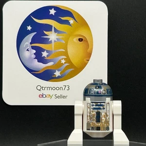 LEGO BRAND R2-D2 (dirt stain pattern) sw0908 Astromech Droid MINIFIGURE 75208 - Picture 1 of 7