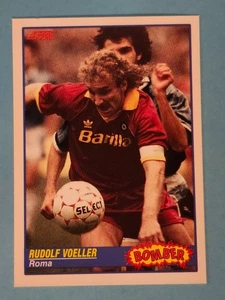 1992 Score Italian League "Bomber" Rudolf Voeller Roma #375 ⚽ - Picture 1 of 2