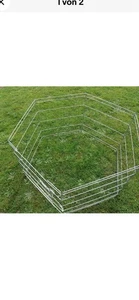 Freigehege Auslauf Kaninchen mit Tür 6x60x60 cm - Bild 1 von 3