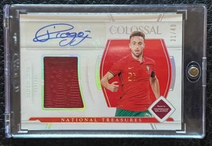 2022 PANINI - NATIONAL TREASURES DIOGO JOTA LIVERPOOL PORTUGAL 31/49 PATCH AUTO - Bild 1 von 4