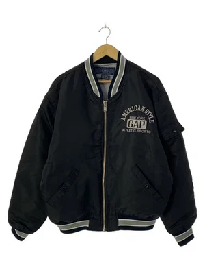 GAP Stadium Jacket, Large, Nylon, Black - Image 1 of 4