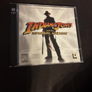 Indiana Jones and the Infernal Machine PC Game - 2 Disc 1999 - Picture 1 of 2