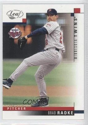 2003 Leaf Brad Radke #56 - Image 1 of 2