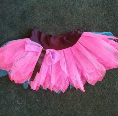 Tutu Tulle Mini Skirt  Women's  Pink & Blue  S/M  Festival  Costume  Halloween - Image 1 of 2