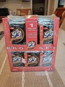 1993 Factory Sealed Jumbo Power Series 1 NFL Pro Set Box! Emmit Smith - Picture 1 of 4