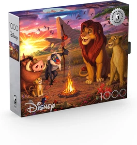 Ceaco - Silver Select - Disney - Steve Read - The Lion King Vignette - 1000 Piec - Picture 1 of 8