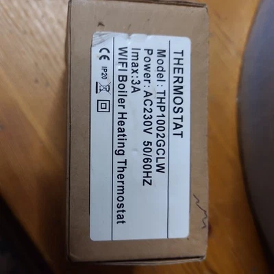 THP1002GCLW WiFi Smart Thermostat Electric Heating Temperature Controller Boiler - Image 1 of 3