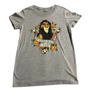 Damen Disney König der Löwen T-Shirt - Narbe - Größe L - Surround By Idiots  - Bild 1 von 3