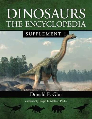 Dinosaurs: The Encyclopedia, Supplement 1 - Paperback, by Glut Donald F. - Good - Image 1 of 2