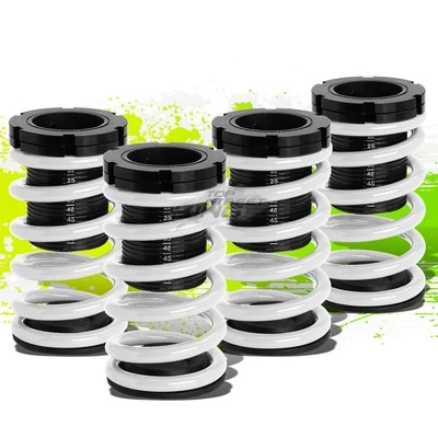 PARA 01-05 CIVIC EM2 ES DELANTERO+TRASERO CARRERA COILOVER 1-3" MUELLE HELICOIDAL REBAJADOR BLANCO Foto 1 de 4