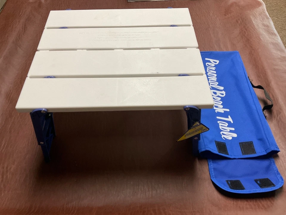 Mesa Plegable Ligera Personal Rio Playa, Camping, Picnic - Bolsa de Transporte Foto 1 de 4