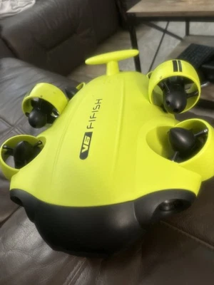Qysea FIFISH V6 Underwater ROV Drone w/ 4K UHD Camera VR Excellent Condition - Image 1 of 3